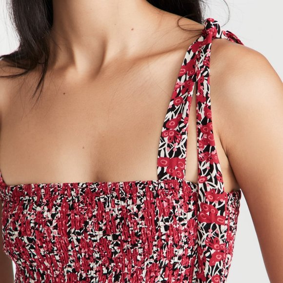 Shopbop - Red BB Dakota by Steve Madden Sandy Midi Dress L - Picture 2 of 5